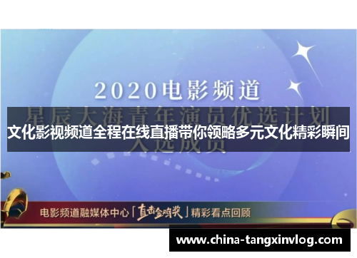 文化影视频道全程在线直播带你领略多元文化精彩瞬间